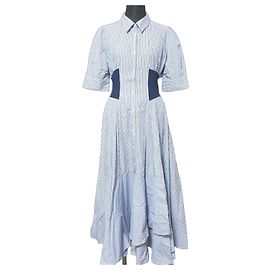 Autre Marque Vestido de Rayas Couture