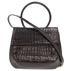 Borsa a mano/ Borsa a spalla marrone Salvatore Ferragamo