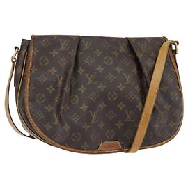 LOUIS VUITTON Borsa a Spalla Monogram Menilmontant MM M40473 LV Auth bs30588