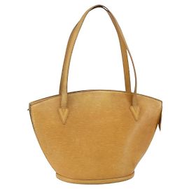 LOUIS VUITTON Borsa a Spalla Epi Saint Jacques Gialla M52269 Auth 151094