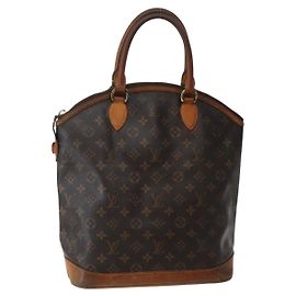 LOUIS VUITTON Borsa a mano verticale Monogram Lockit M40103 LV Auth 144056