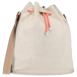 LOUIS VUITTON Borsa Volontaria LV Cup Damier Geant Bianca M80634 Auth BA5618