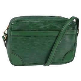 LOUIS VUITTON Borsa a Spalla Epi Trocadero 23 Verde M52304 LV Auth 142451