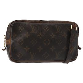 LOUIS VUITTON Bolsa de Hombro Monogram Marly Bandouliere M51828 LV Auth gh864