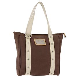 LOUIS VUITTON LV cup Cabas MM Antigua Borsa Tote Marrone M80663 LV Auth hk3144