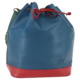 LOUIS VUITTON Borsa Noé Epi Toriko colore Rosso Blu Verde M44084 LV Auth 144448