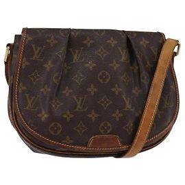 LOUIS VUITTON Borsa a Spalla Monogram Menilmontant PM M40474 LV Auth 143940