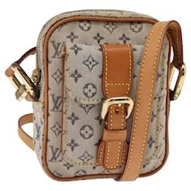 LOUIS VUITTON Borsa a Spalla Monogram Mini Juliet PM Blu M92005 LV Auth 145465