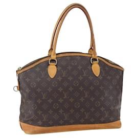 LOUIS VUITTON Borsa a Mano Lockit Orizzontale Monogram M40104 LV Auth 150160