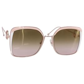 FENDI Sonnenbrille aus Kunststoff Rosa Auth bs30356 - Fendi
