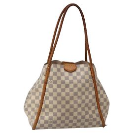 LOUIS VUITTON Sac Tote Propriano Damier Azur N44027 Auth LV 144070