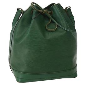 LOUIS VUITTON Borsa a Spalla Epi Noe Verde M44004 LV Auth 142858
