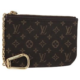 LOUIS VUITTON Pochette Chiavi Monogram Idylle Fuzan M62994 Auth 121382V