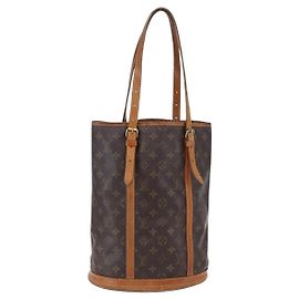 LOUIS VUITTON Borsa a Spalla Monogram Bucket GM M42236 LV Auth 151829