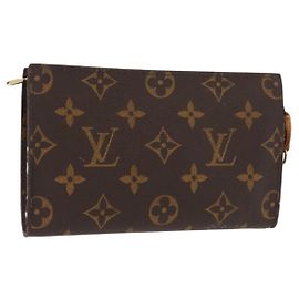 LOUIS VUITTON Monogram Eimer PM Zubehörbeutel LV Auth 150188