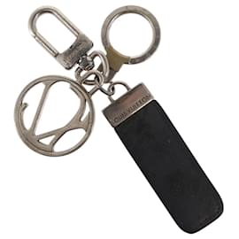 LOUIS VUITTON Taiga Portachiavi LV Club Key Ring Ardoise M65046 LV Auth bs30555