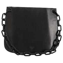Borsa a Spalla in Pelle Nera PRADA Auth ep11820 - Prada