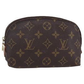 LOUIS VUITTON Pochette Cosmetica Monogram PM Pochette Cosmetica M47515 LV Auth BA8070