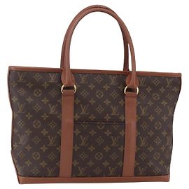 LOUIS VUITTON Borsa a Mano Weekend PM Monogram M42425 LV Auth bs30691