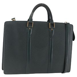 LOUIS VUITTON Taiga Porta Documenti Rozan Borsa Épicea M30054 LV Auth ka008