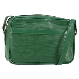 LOUIS VUITTON Borsa a Spalla Epi Trocadero 23 Verde M52304 LV Auth ka003