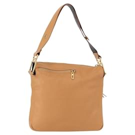 Chloé Borsa a Spalla Chloe Vanessa in Pelle Marrone Oro Auth bs31202