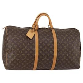 LOUIS VUITTON Borsa Boston Keepall 60 Monogram M41422 LV Auth am9334 - Louis Vuitton