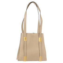 Céline Borsa a Spalla CELINE in Pelle Beige Oro Auth bs30225