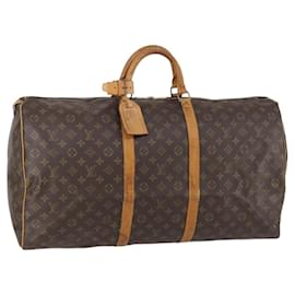 LOUIS VUITTON Borsa Boston Monogram Keepall 60 M41422 LV Auth BA6961
