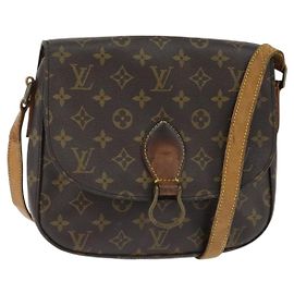 LOUIS VUITTON Borsa a Spalla Monogram Saint Cloud GM M51242 LV Auth 150423