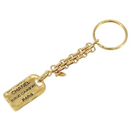 Llave CHANEL metal dorado CC Auth 155091V - Chanel