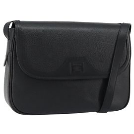 Autre Marque Borsa a spalla in pelle nera e oro Nova Check di Burberrys Auth bs30325