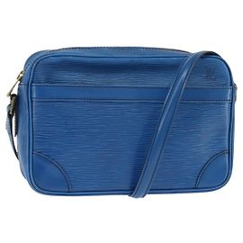 LOUIS VUITTON Borsa a Spalla Epi Trocadero 23 Blu M52305 LV Auth 150255