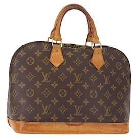 LOUIS VUITTON Bolsa de Mão Monogram Alma M51130 LV Auth 147832