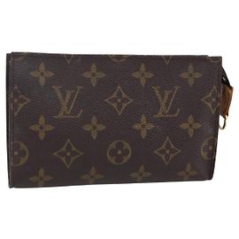 LOUIS VUITTON Monogram Eimer PM Zubehörbeutel LV Auth 147070