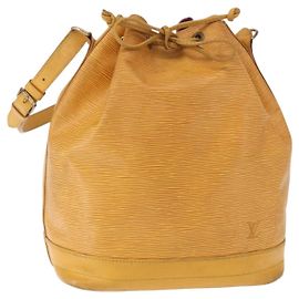 LOUIS VUITTON Borsa a Spalla Epi Noe Tassili Giallo M44009 LV Auth 152746