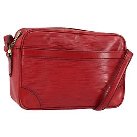 LOUIS VUITTON Epi Trocadero 23 Schultertasche Rot M52307 LV Auth 152681