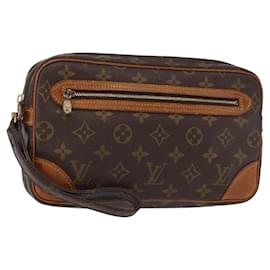 LOUIS VUITTON Clutch Marly Dragonne GM Monogram M51825 LV Auth ka482