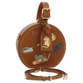 LOUIS VUITTON Catgram Petite Boite Chapeau Borsa a Spalla Marrone M52972 Auth 52543SM
