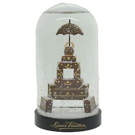 LOUIS VUITTON Torre Eiffel Globo de Nieve Transparente N99229 LV Auth ki4007SM