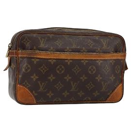 LOUIS VUITTON Clutch Compiegne 28 M51845 LV Auth th6374