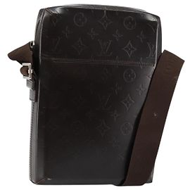 LOUIS VUITTON Borsa a Spalla Bobby in Pizzo Monogram Marrone M46520 LV Auth bs29730