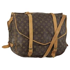 LOUIS VUITTON Borsa a Spalla Monogram Saumur 43 M42252 LV Auth ka436