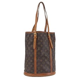 LOUIS VUITTON Borsa a Spalla Monogram Bucket PM M42238 LV Auth th6541