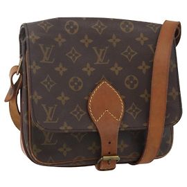 LOUIS VUITTON Borsa a Spalla Monogram Cartouchiere PM M51254 LV Auth ka690