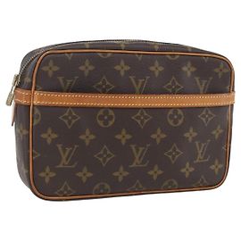 LOUIS VUITTON Clutch Compiegne 23 M51847 Auth LV ka668