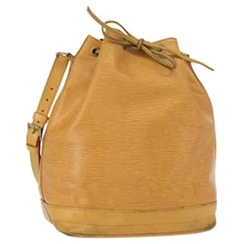 LOUIS VUITTON Bolsa de Hombro Epi Noe Tassili Amarillo M44009 LV Auth BA8586