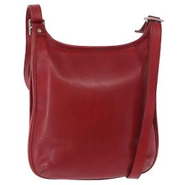 Coach Borsa a Spalla in Pelle Rossa Auth am9326