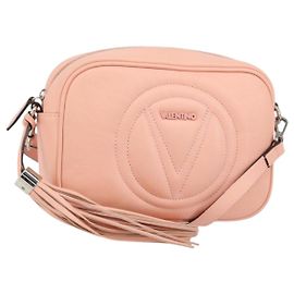 VALENTINO Borsa a Spalla in Pelle Rosa Argento Auth ka575