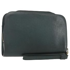 LOUIS VUITTON Taiga Baikal Clutch Bag Épicea M30184 LV Auth ka487